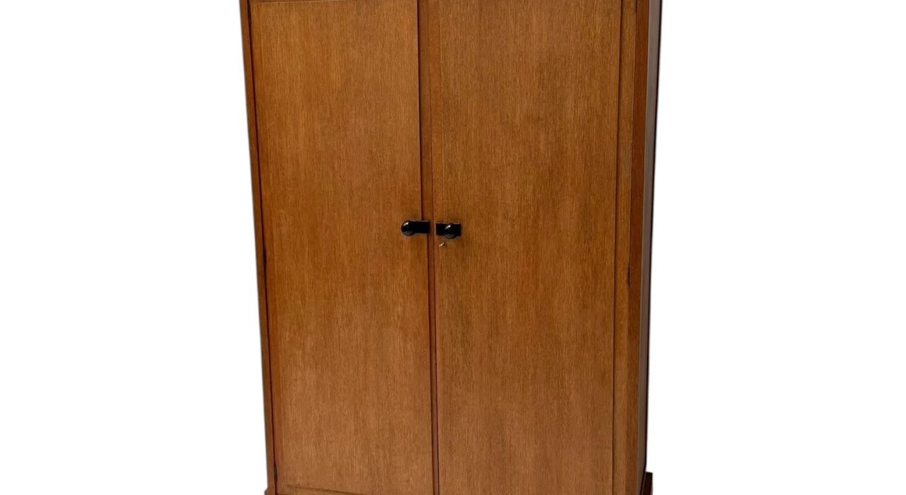 Art Deco Modernist Armoire or Wardrobe by Jan Brunott, 1920s